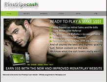 Tablet Screenshot of pinstripecash.com